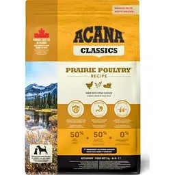Сухий корм для собак ACANA Prairie Poultry 2 кг (0064992560218)