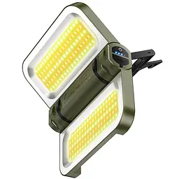 Кемпінговий ліхтар DL22 solar-powered (5000 mAh) Green Hoco teh0029709