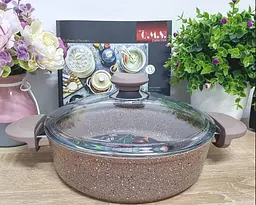 Сотейник O.M.S. Collection 3310-28см 4,2л Brown