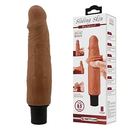Вібратор Pretty Love Sliding Skin Waldorf 8.5,21.5 см - мініатюра 10