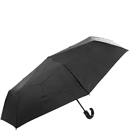Чоловіча складана парасолька повний автомат Happy Rain 102 см чорна - мініатюра 2