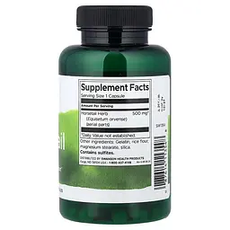 Хвощ польовий Swanson Horsetail 500 mg, 90 капсул - мініатюра 2