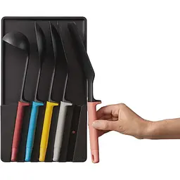 Набір кухонних аксесуарів з підставкою Joseph Joseph Elevate Multicolour 5 предметів кольоровий (10543) - мініатюра 2