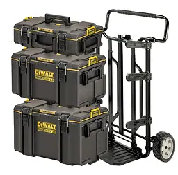 Комплект ящиків TOUGHSYSTEM 2.0 DeWalt 3 ящика на візку (DWST83401-1) - мініатюра 1