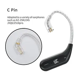 Bluetooth-модуль KZ AZ09 з завушинами C pin чорний - мініатюра 4