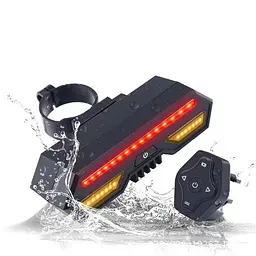 Трекер GPS велосипедний V03B Bike Tacker+Auto Tail Light 2in1 SIM (4GLTE+3GWCDMA+2GGSM) 140/2400mAh Black - мініатюра 2