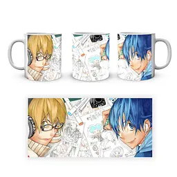 Кружка GeekLand Бакуман Bakuman Машіро і Такагі За роботою BK 02.439 - мініатюра 4