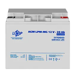 Акумулятор мультигелевий LPM-MG 12V - 20 Ah - мініатюра 2