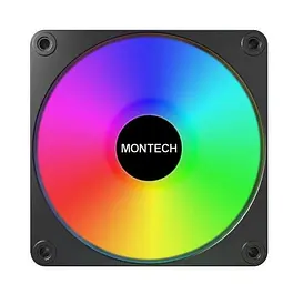 Набір із трьох вентиляторів для корпусу 120MM GF120R V2 ARGB PWM 3I1 (B) MONTECH - мініатюра 2