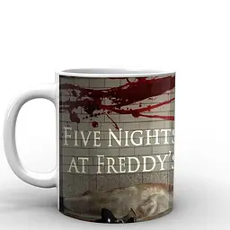 Кухоль GeekLand Five Nights At Freddys П'ять ночей з Фредді постер FN.02.043 330 мл білий - мініатюра 3