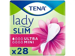 Прокладки урологічні TENA жіночі Lady Ultra Mini 28шт 1 крапля