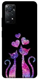 Чохол Demsky Космічні коти для Xiaomi Redmi Note 11 Pro 4G/5G