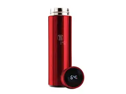 Термос Berlinger Haus Metallic Line Burgundy Edition із датчиком 450 мл (BH-7955)