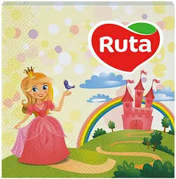 Паперові серветки Ruta Казка, двошарові, 33х33 см, 20 шт., в асортименті - мініатюра 6
