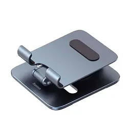 Тримач Baseus Desktop Biaxial Foldable Metal Stand (for Tablets) (B10431801811-00) - мініатюра 2