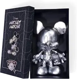Колекційна м'яка іграшка Міккі Маус Disney Mickey Mouse Simba Collectors Club №9 Silver Edition 30 см срібляста (SKU-260)