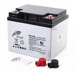 Акумуляторна батарея для ДБЖ Ritar AGM 12 V / 40 А*ч (RA12-40) - мініатюра 2