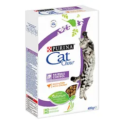 Сухий корм для виведення вовни у кішок Cat Chow Hairball Control 400 г (курка)
