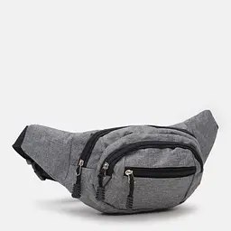 Поясна сумка бананка CV1MY1950-gray 28х14х8 см Сірий - мініатюра 3