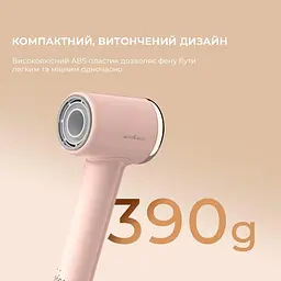 Фен Deerma DEM-CF50W Pink - мініатюра 2