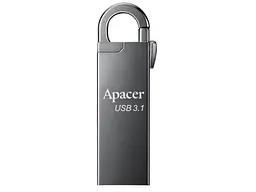 Флеш накопичувач із карабіном Apacer AH15A 128 GB USB 3.1 металевий - мініатюра 4