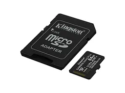 Карта пам'яті Kingston Canvas Select Plus Gen3 microSDXC + SD-Adapter 64 GB (SDCS3/64GB) - мініатюра 2