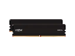 Пам'ять для настільних комп'ютерів Crucial 32 GB (2x16GB) DDR5 6000 MHz Pro (CP2K16G60C48U5) - мініатюра 1