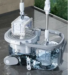 Швабра з віджимом та відром Homettler Magician Plus Spin Mop (CM001) - мініатюра 7