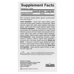 Вітамін B5 Natural Factors BioCoenzymated B5 Pantethine 450 мг 60 гелевих капсул - мініатюра 3