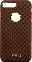 Чохол накладка AWEI TPU Case F-7 iPhone 7 Plus/8 Plus Coffee - мініатюра 3