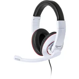 Навушники Gembird MHS-001 White MHS-001-GW