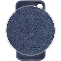 Чохол Silk Full Camera Protective (AA) NO LOGO для Apple iPhone 12 (6.1") Темно-синій / Midnight blue - мініатюра 4