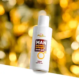 Збільшуючий гель-лубрикант для чоловіків - MyLove Man Extreme Enlarging Med Gel, 150 мл - мініатюра 5