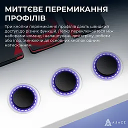 Контролер для стримінгу Ajazz AKP03E White (AKP03E-W) [156099] - мініатюра 11