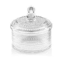 Цукерниця Verbena, 12.5см, скло, прозорий ARDESTO kuh0014840 - мініатюра 3