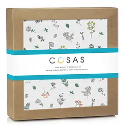 Пелюшкі муслінові Cosas Wildflowers 75х100 см (MuslinDiapers_FoliageBirds_75x100) - мініатюра 2