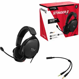 Навушники HyperX Cloud Stinger 2 Core Wired Black (683L9AA) - мініатюра 8