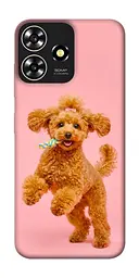 TPU чохол Demsky Happy poodle для ZTE Blade A73 4G