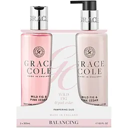  Набір для тіла Grace Cole Wild Fig & Pink Cedar Duo 300 мл / 300 мл