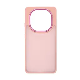Противоударный чехол для Xiaomi Redmi Note 14 Pro 4G, Frame, розовый, панель-накладка, термополиуретан TPU + поликарбонат PC, защита всего корпуса, защита кнопок и камеры, устойчив к деформациям, ArmorStandart (ARM79873)