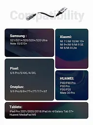 Перехідник USB Type-C для 3.5 mm Ugreen AV161 з DAC chip аудіоадаптер для навушників Space Grey (80154) - мініатюра 2