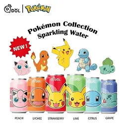 Газований напій Qdol Pokemon Lime Pikachu 330мл - мініатюра 5
