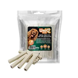 Ласощі для собак UniQ PETS Палички для зубів з яловичиною та глюкозаміном, 500 г