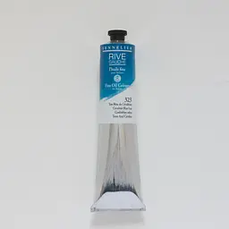Олійна фарба Rive gauche 200 мл, Церуліум блакитний відтінок (Cerulean Blue Hue)