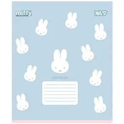 Набір зошитів Yes Miffy Flowers 12 аркушів у клітинку 25 шт. (768708) - мініатюра 6