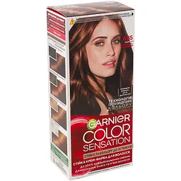 Фарба для волосся Garnier Color Sensation відтінок 6.35 золотисто-каштановий 110 мл (C5652878) - мініатюра 5