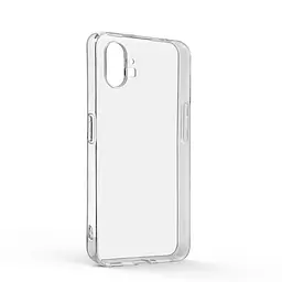 Прозрачный чехол для Nothing CMF Phone 1 с защитой камеры, тонкий, силиконовый, бесцветный, ударопрочный, противоударный бампер с закрытой камерой, ArmorStandart (ARM81922) - мініатюра 2