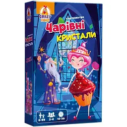Настільна розважальна гра Vladi Toys Чарівні кристали VT8077-04 50 карток
