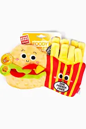 Іграшка для собак GiGwi Foody Friendz гамбургер з картоплею фрі (25*18)