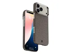 Чохол для смартфона WiWU Aramid Armor DCC-208 iPhone Air Black/Gold (6979107511280) - мініатюра 3